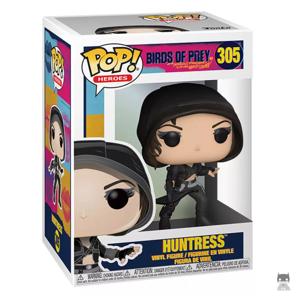 Huntress Funko Pop! figure in its box