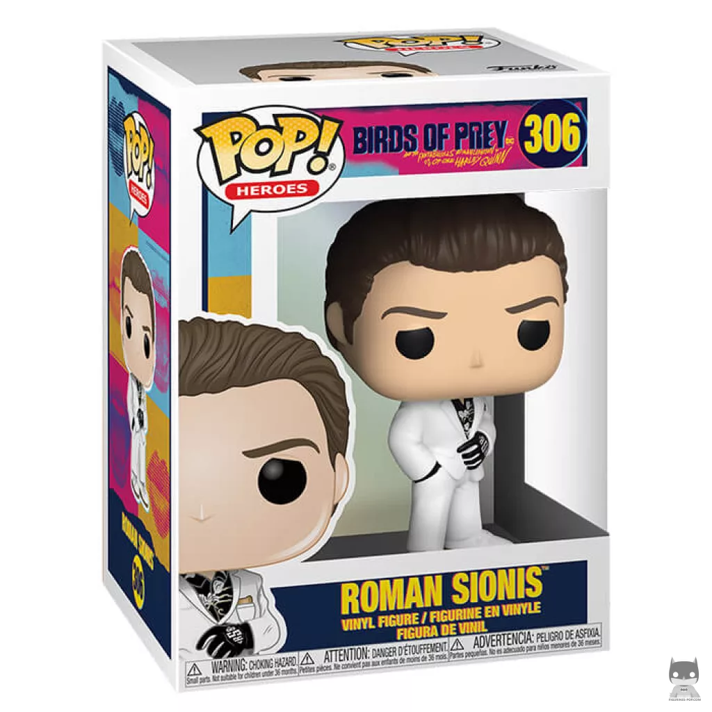 Roman Sionis Funko Pop! figure in its box