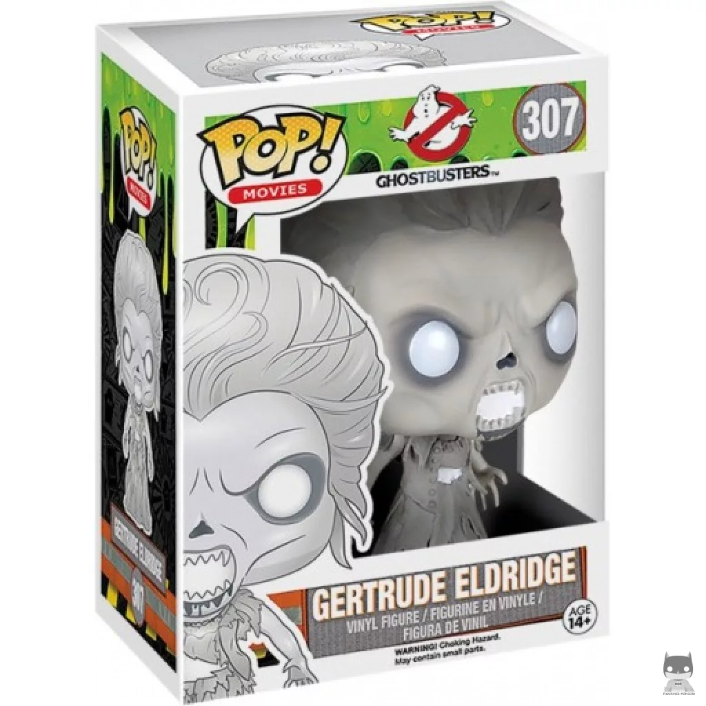 Gertrude Eldridge Funko Pop! figure in its box