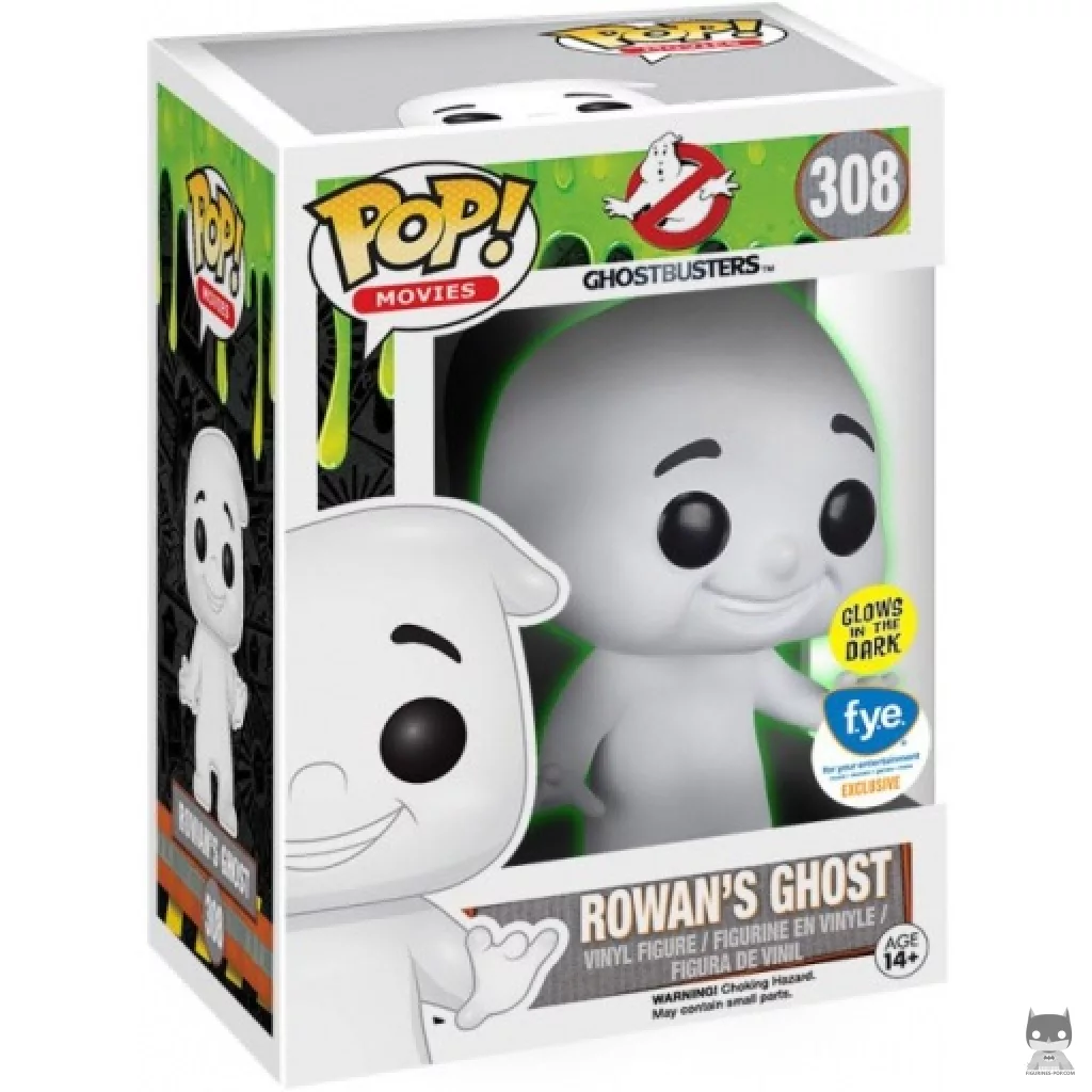 Rowan's Ghost (Glow in the Dark) Funko Pop! figure in its box
