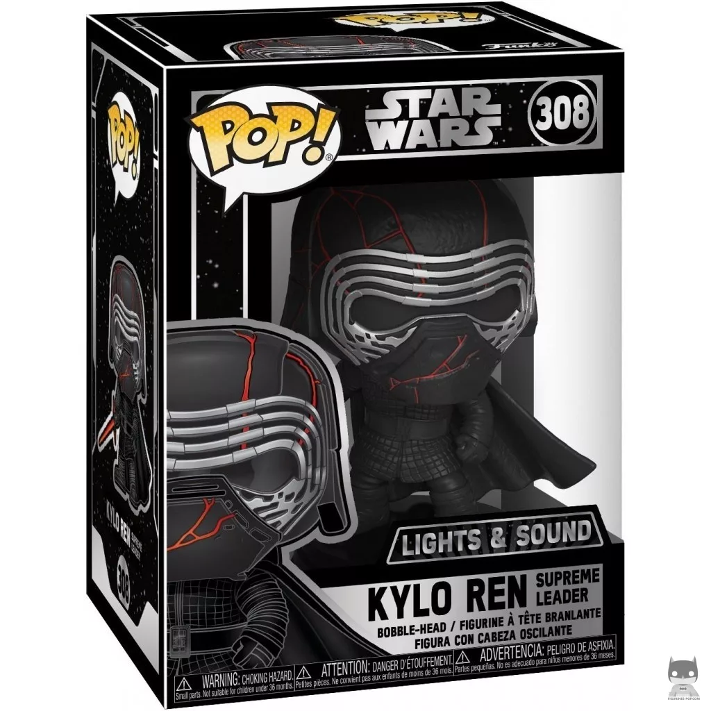 Kylo Ren Supreme Leader Funko Pop! figure in its box