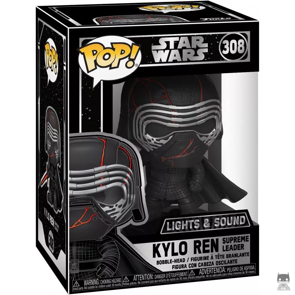 Kylo Ren Supreme Leader Funko Pop! figure in its box
