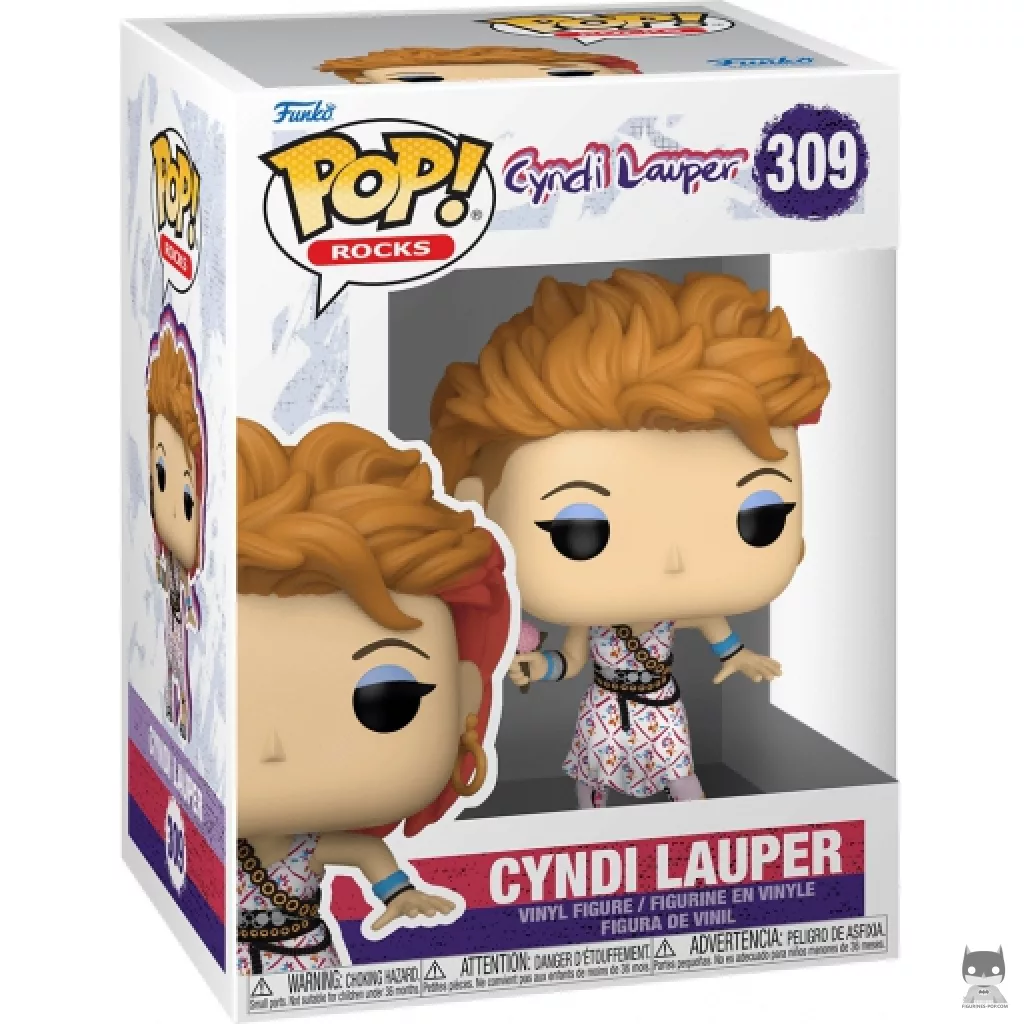 Cyndi Lauper: Girls Just Wanna Have Fun Funko Pop! figure in its box
