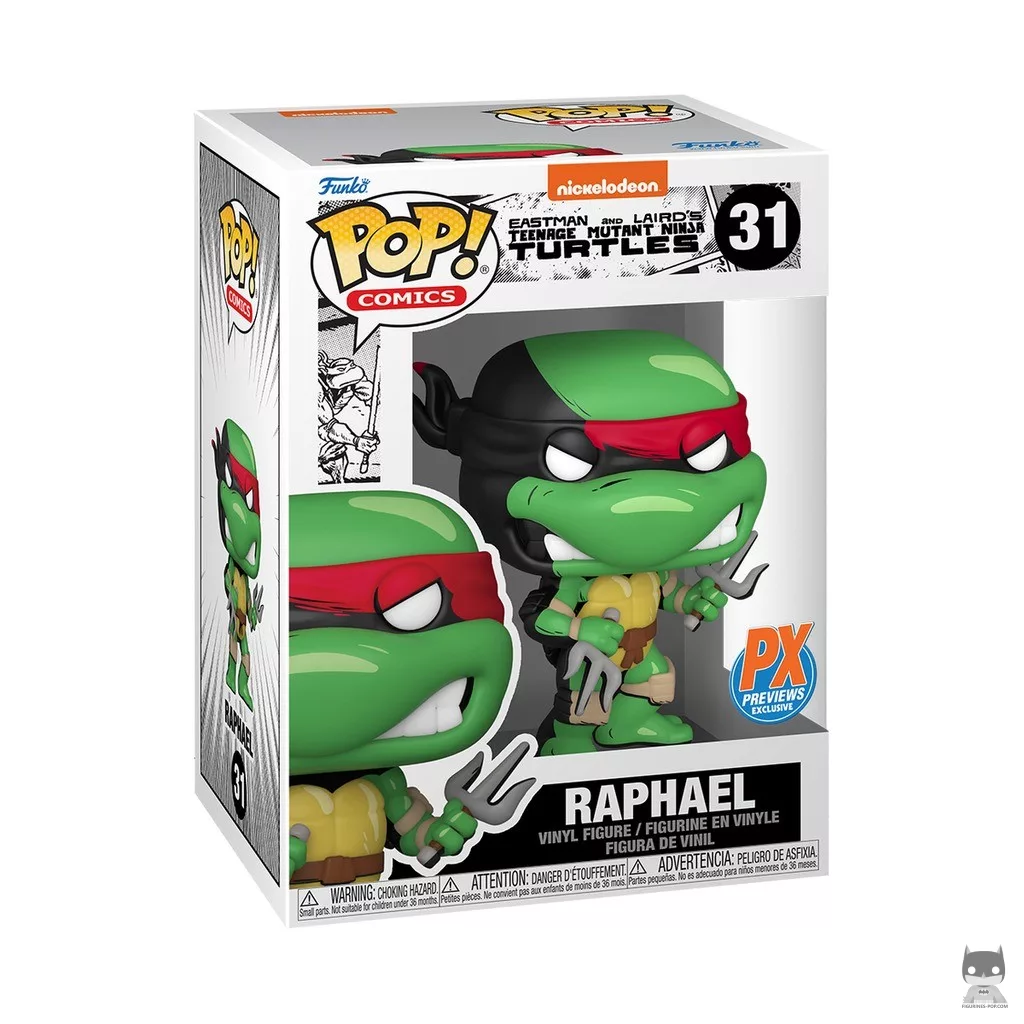 Raphael Funko Pop! figure in its box