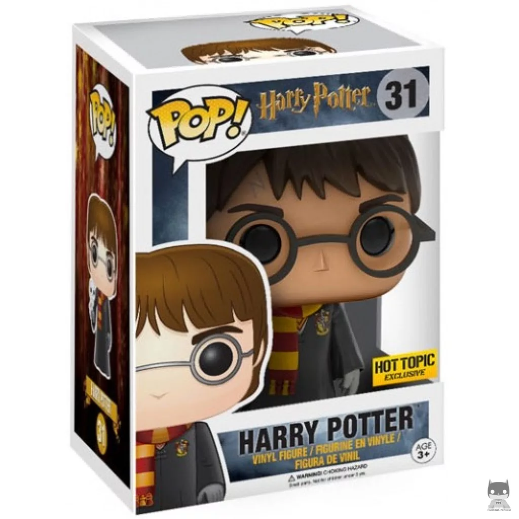 Harry Potter with Hedwig Funko Pop! figure in its box