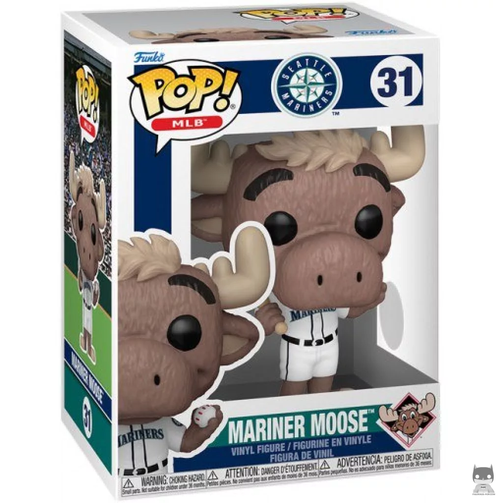 Mariner Moose Funko Pop! figure in its box