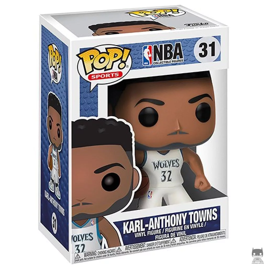 Karl-Anthony Towns Funko Pop! figure in its box