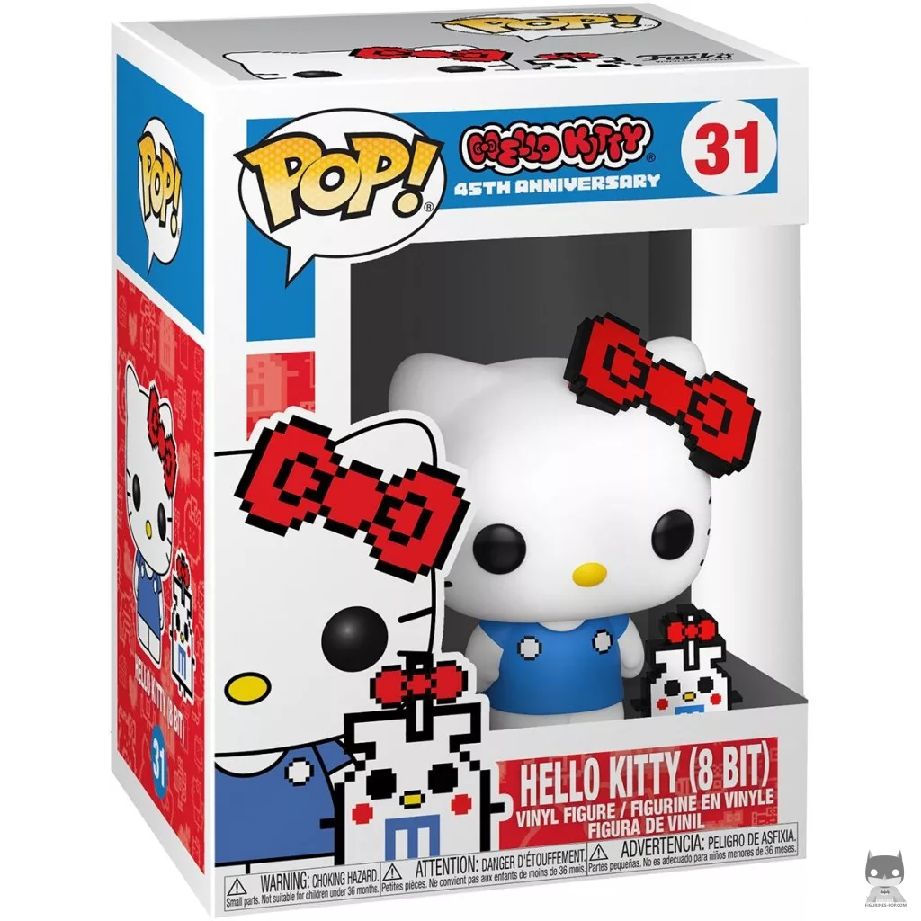 Hello Kitty (8-Bit) Funko Pop! figure in its box