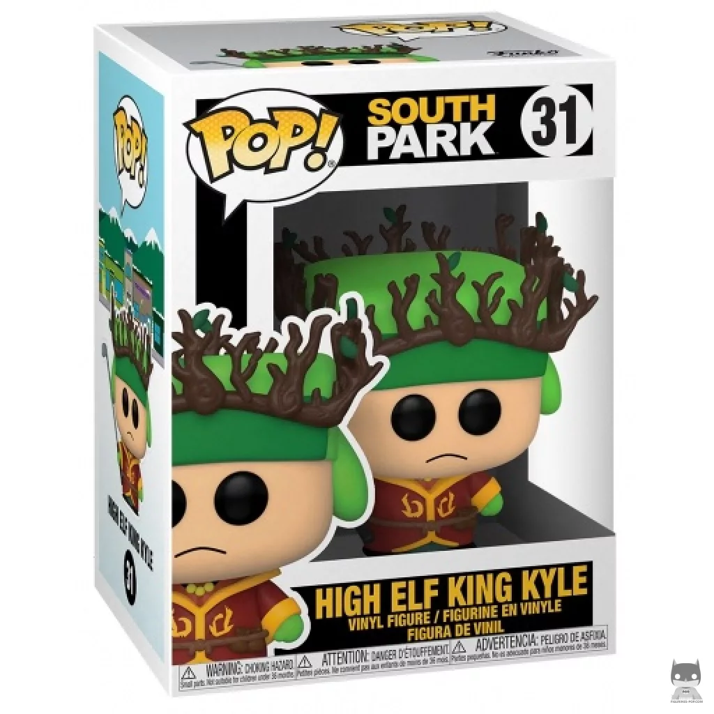 High Elf King Kyle (The Stick of Truth) Funko Pop! figure in its box
