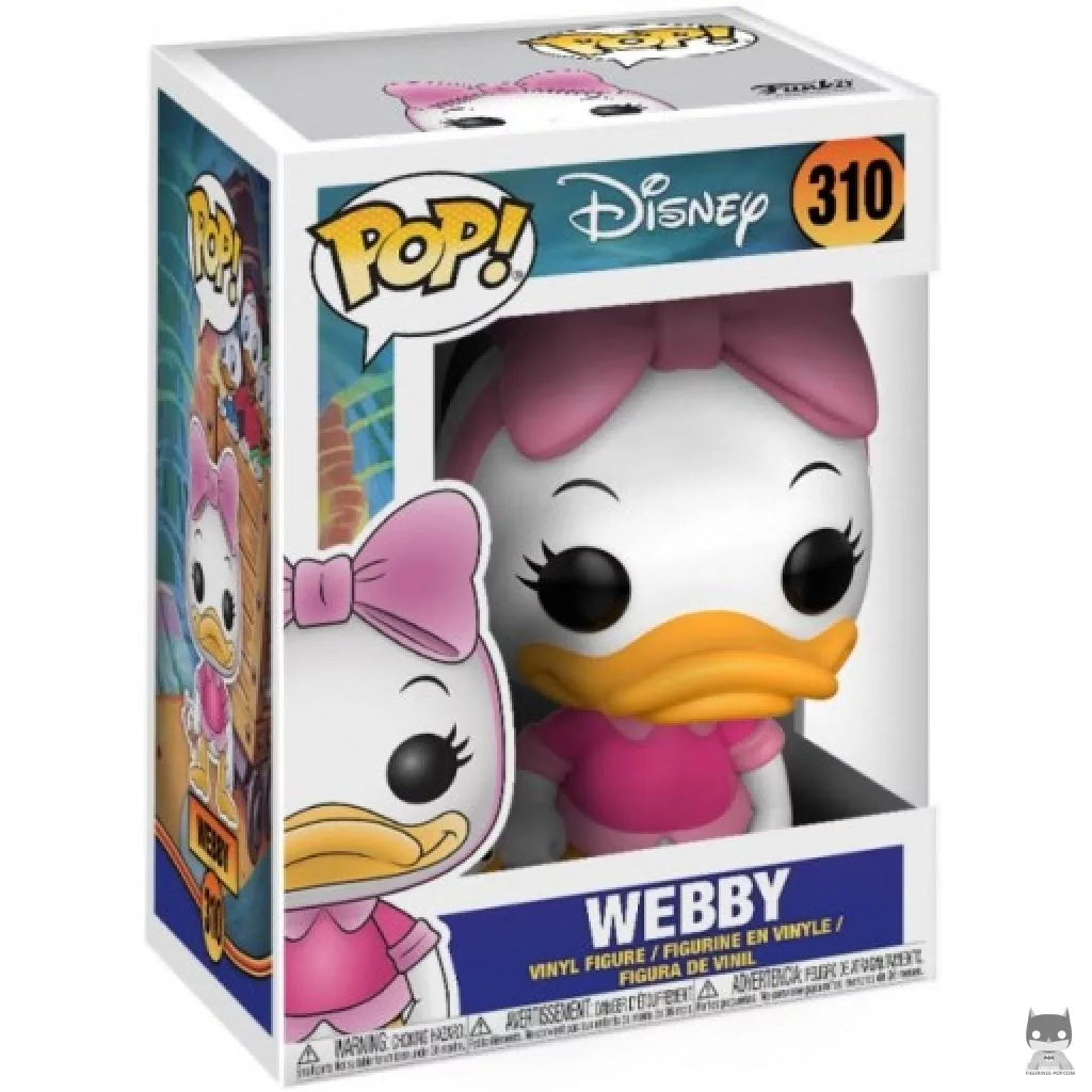 Webbigail Duck Funko Pop! figure in its box