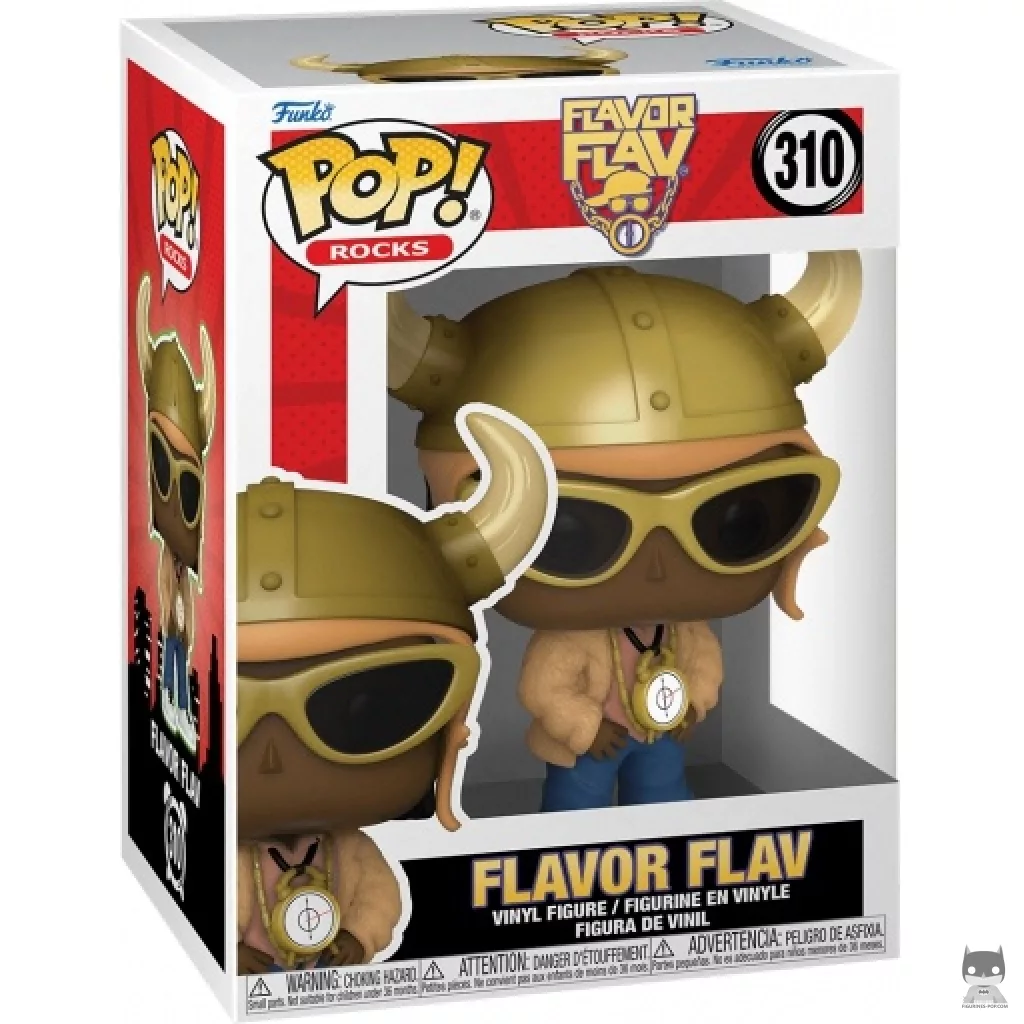 Flavor Flav Funko Pop! figure in its box