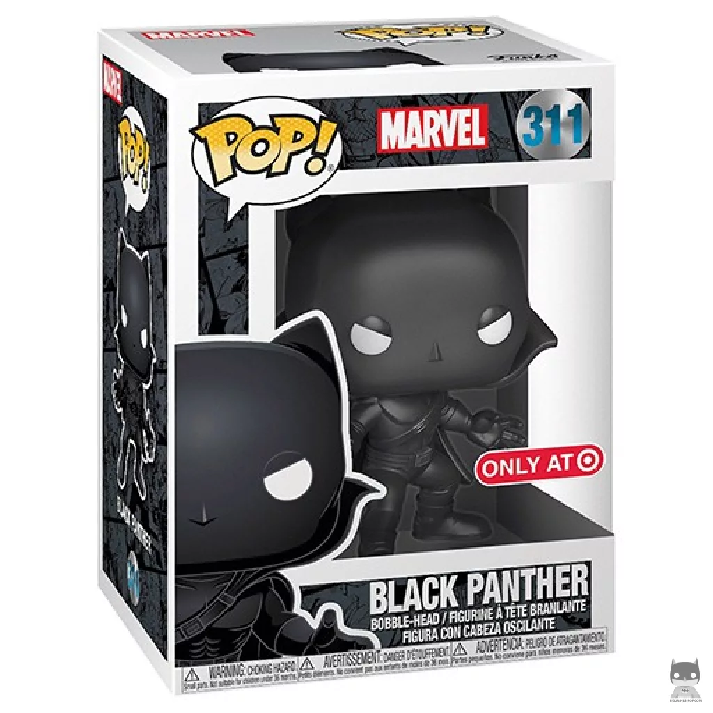 Black Panther Funko Pop! figure in its box