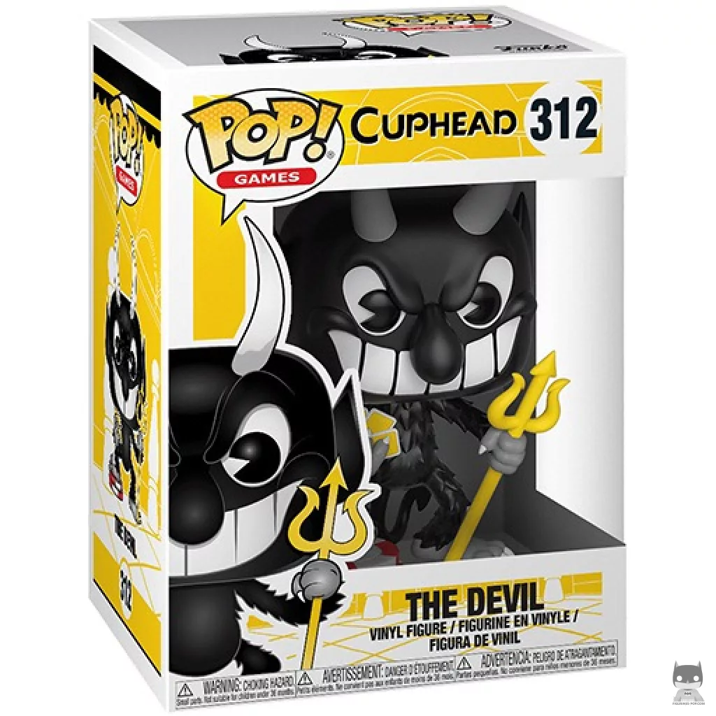 The Devil Funko Pop! figure in its box