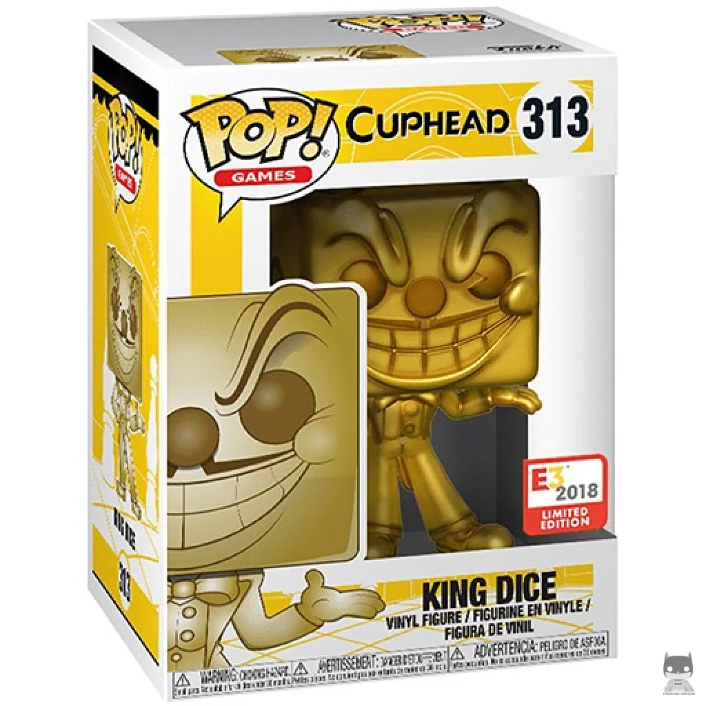 King Dice (Gold) Funko Pop! figure in its box