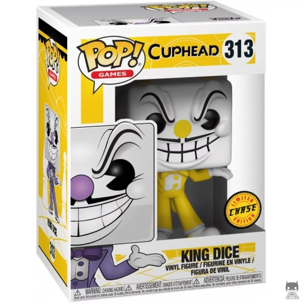 King Dice (Yellow) (Chase) Funko Pop! figure in its box