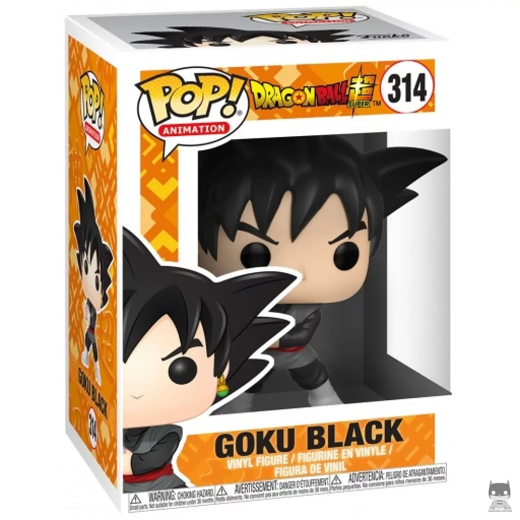 Goku Black Funko Pop! figure in its box