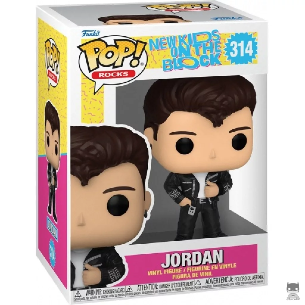 Jordan Knight Funko Pop! figure in its box