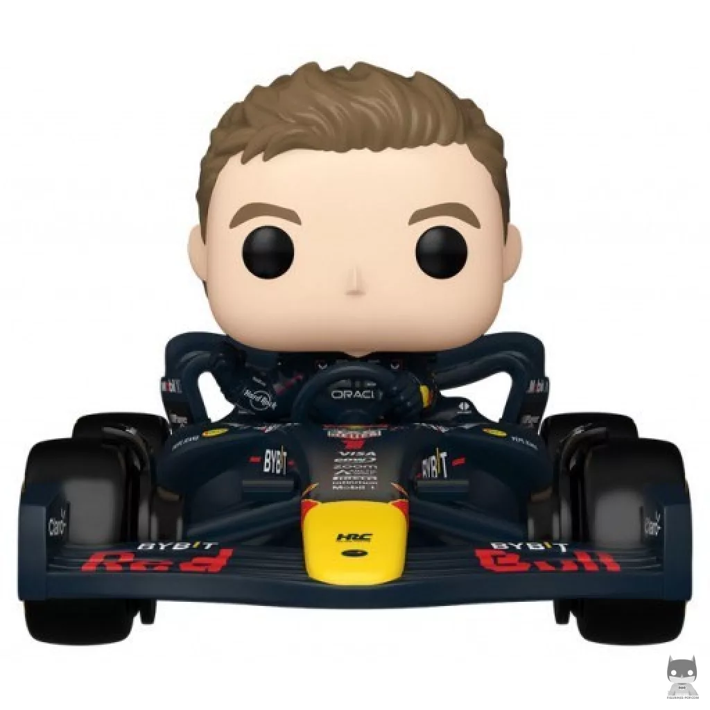 Max Verstappen with RB20 Funko Pop! figure (Formula 1)