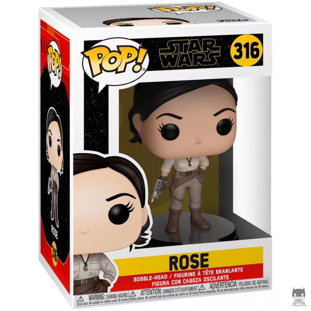Rose Funko Pop! figure in its box