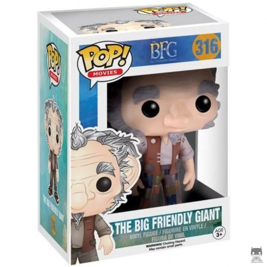 The Big Friendly Giant Funko Pop! figure in its box