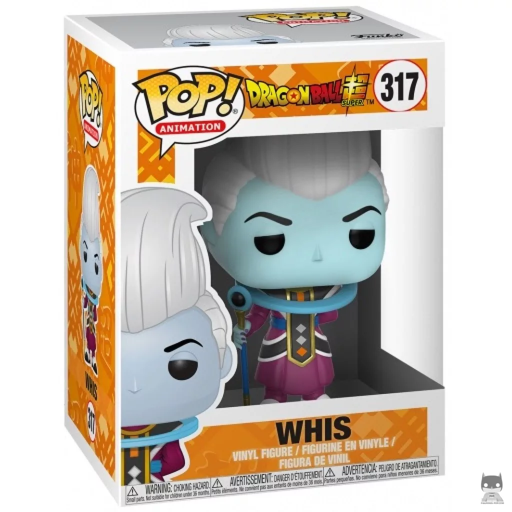 Whis Funko Pop! figure in its box