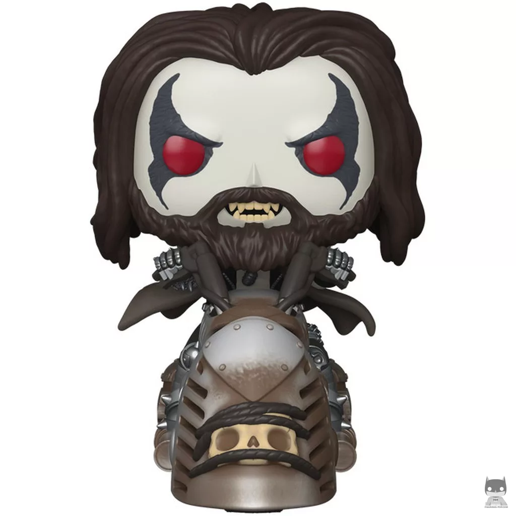Lobo on the Spacehog Funko Pop! figure (Supergirl)