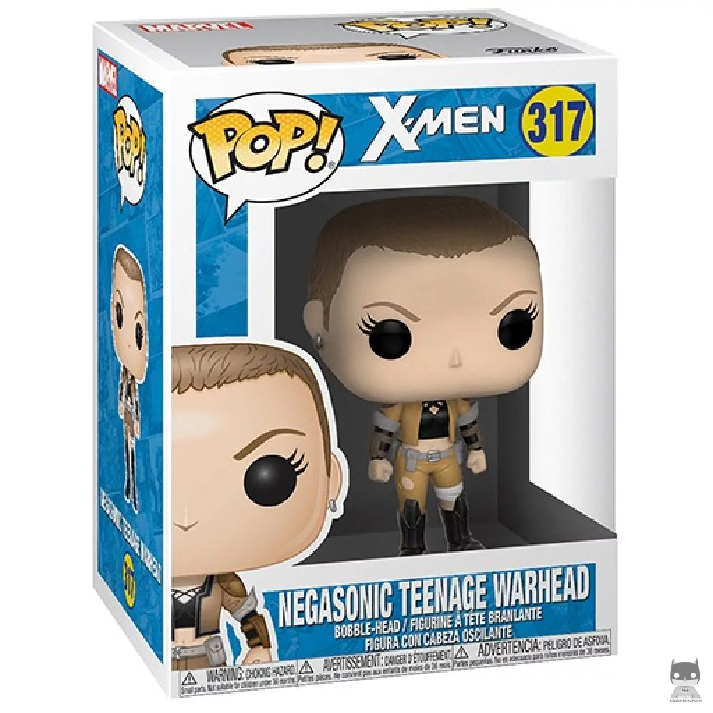 Negasonic Teenage Warhead Funko Pop! figure in its box