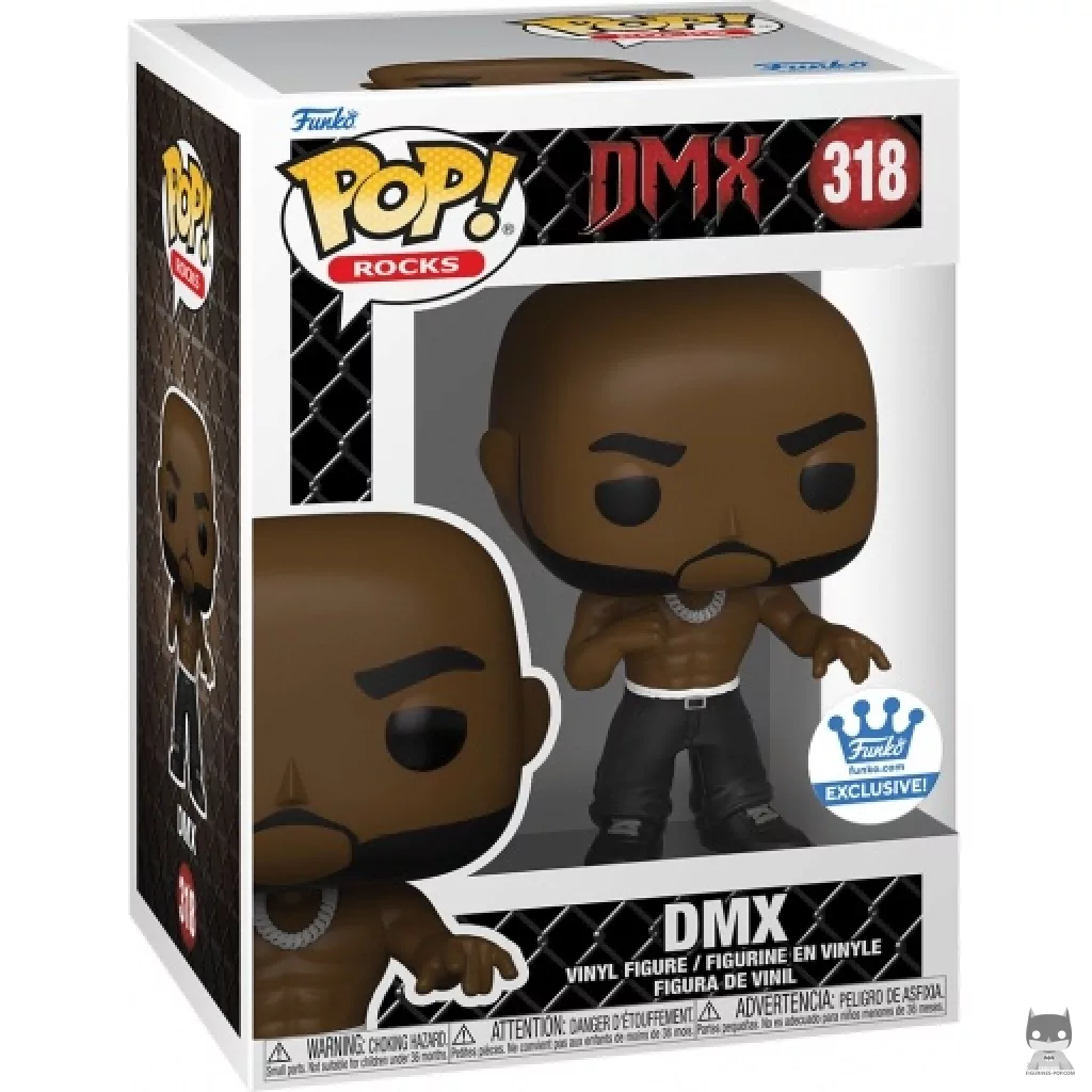 DMX Shirtless Funko Pop! figure in its box