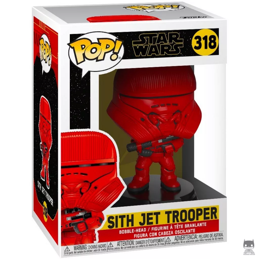 Sith Jet Trooper (Red) Funko Pop! figure in its box