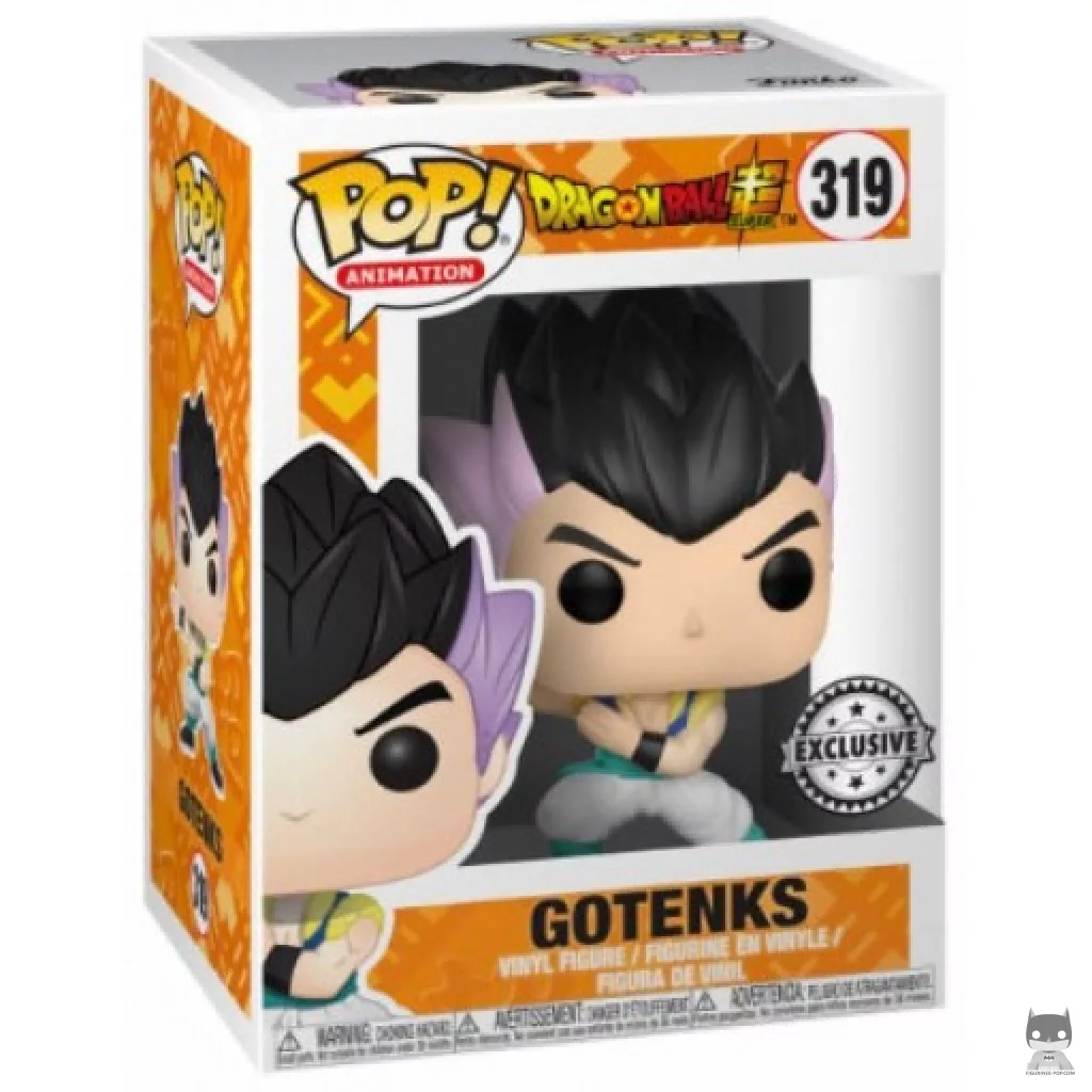 Gotenks Funko Pop! figure in its box