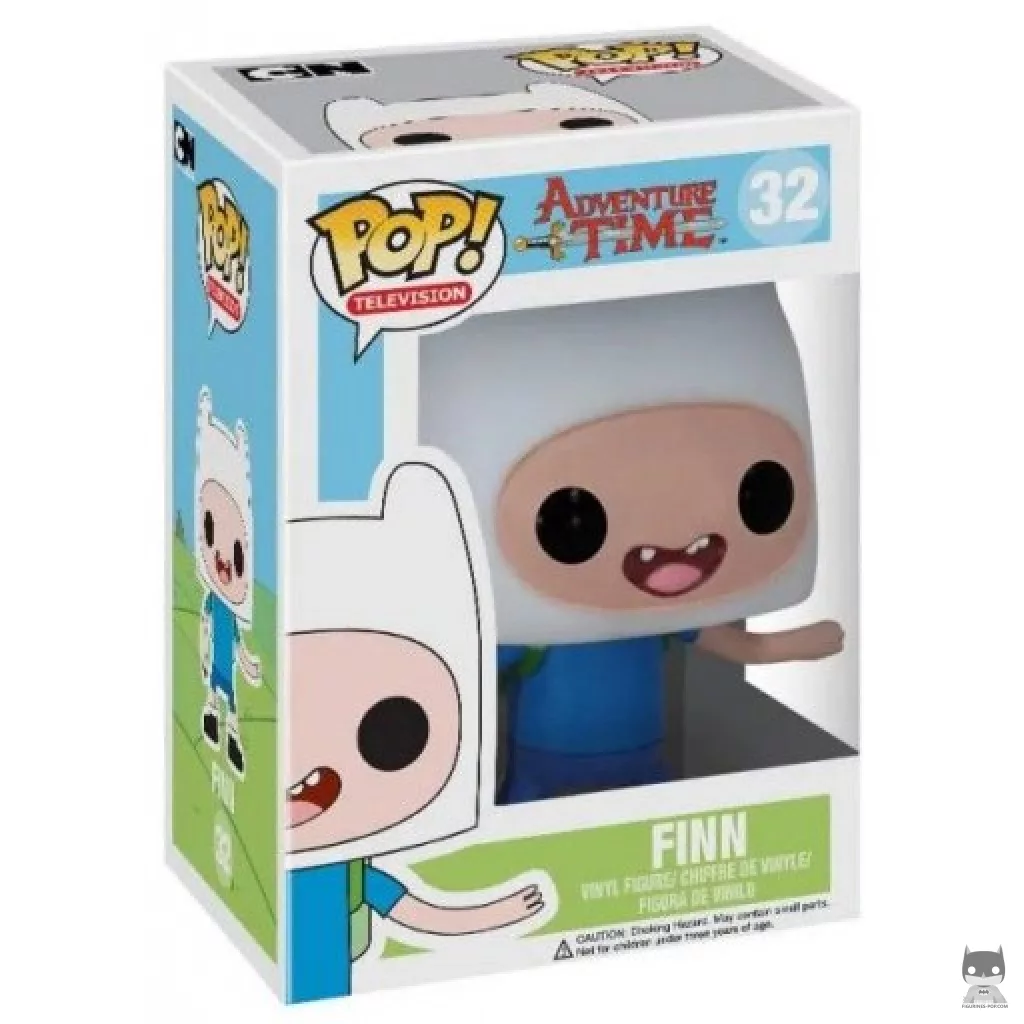 Finn the Human Funko Pop! figure in its box