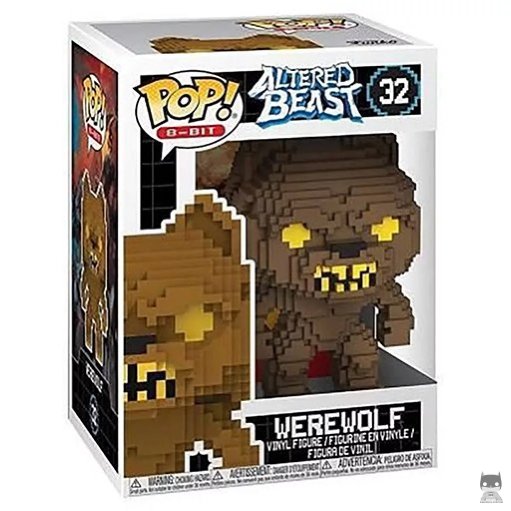 Werewolf Funko Pop! figure in its box