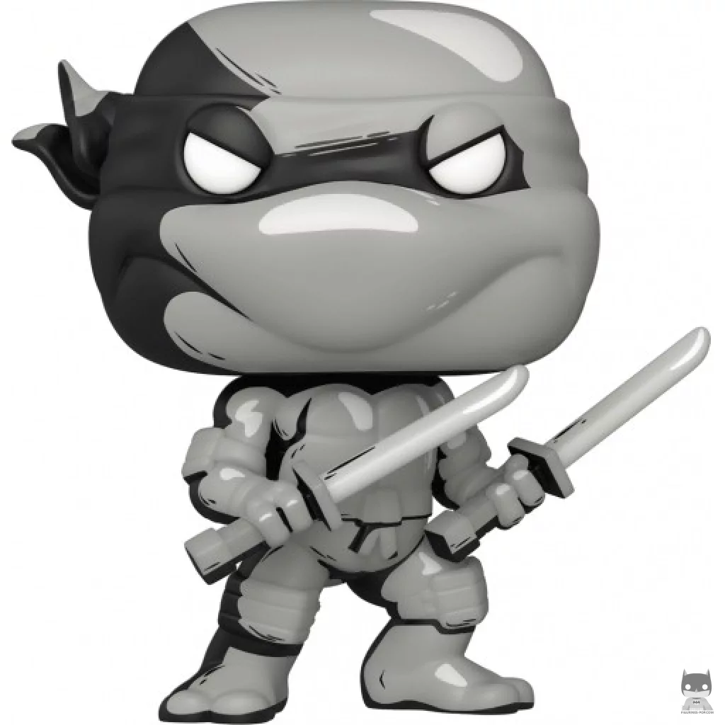 Leonardo (Black & White Chase) Funko Pop! figure (Eastman and Laird's Teenage Mutant Turtles Ninja)