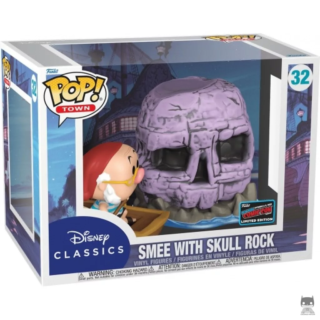 Smee With Skull Rock Funko Pop! figure in its box