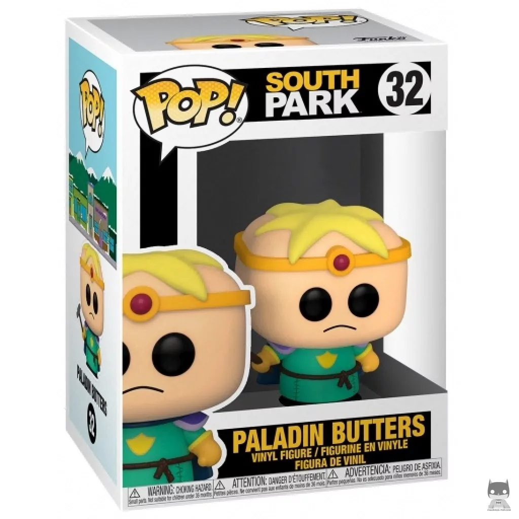 Paladin Butters (The Stick of Truth) Funko Pop! figure in its box