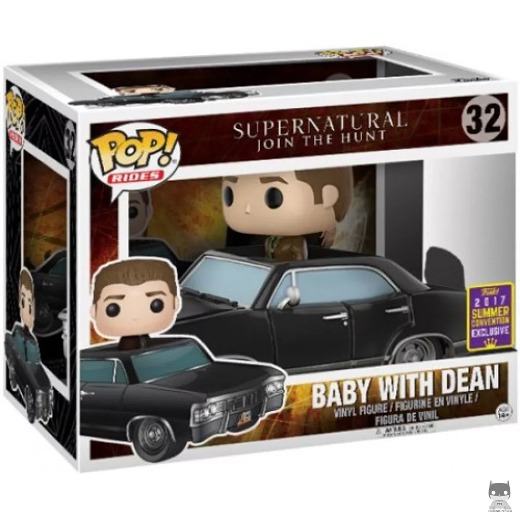 Baby with Dean Winchester Funko Pop! figure in its box