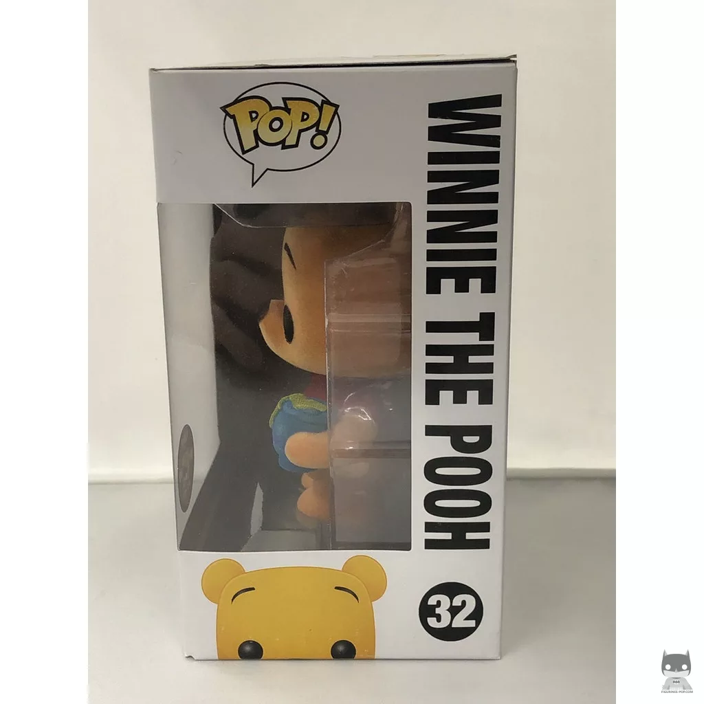 Winnie the Pooh (Flocked) Funko Pop! figure in its box