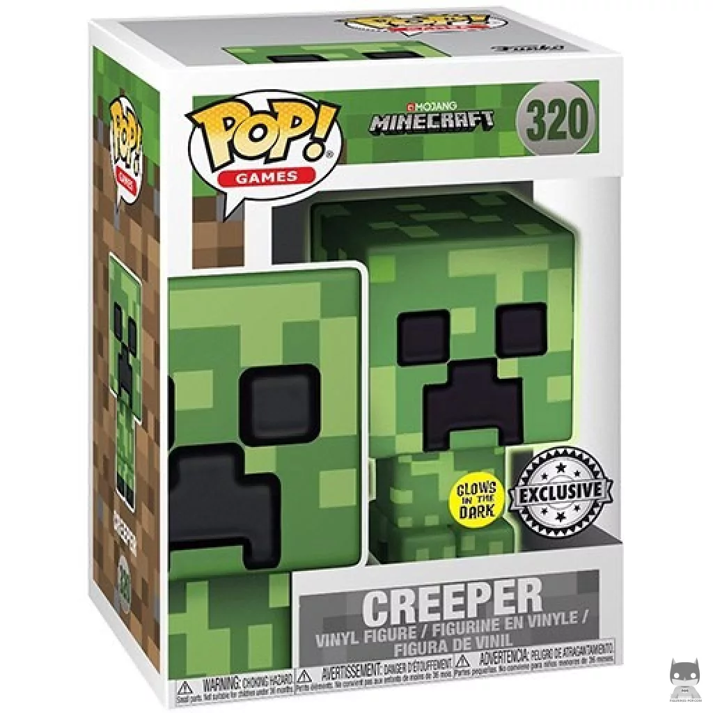 Creeper Funko Pop! figure in its box