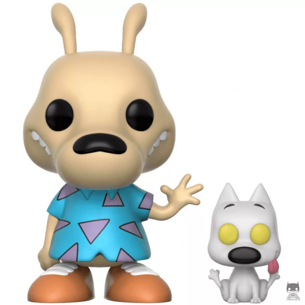 Rocko with Spunky Funko Pop! figure (Rocko's Modern Life)