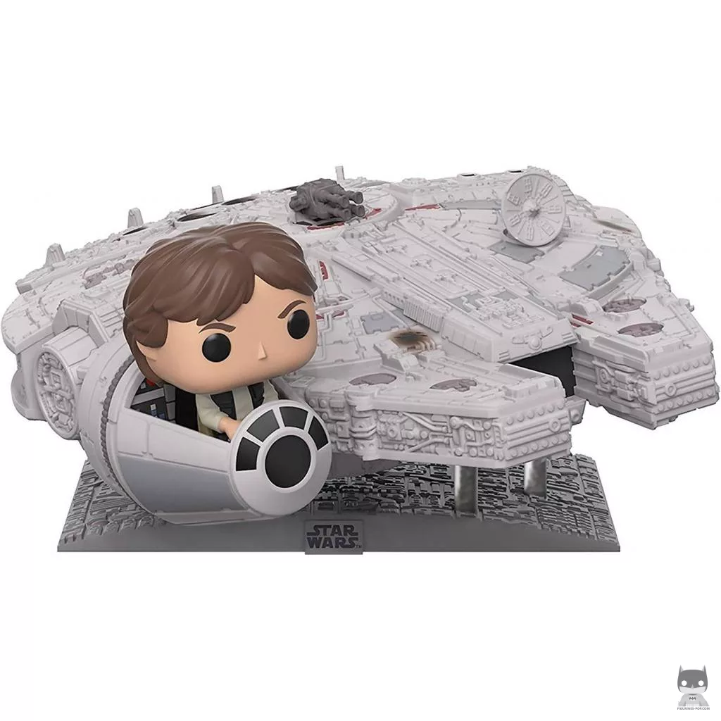 Han Solo in the Millennium Falcon (Supersized) Funko Pop! figure (Star Wars: Episode VII, The Force Awakens)