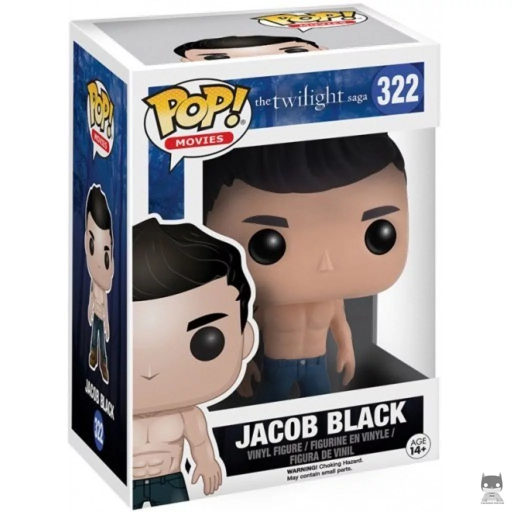 Jacob Black Shirtless Funko Pop! figure in its box