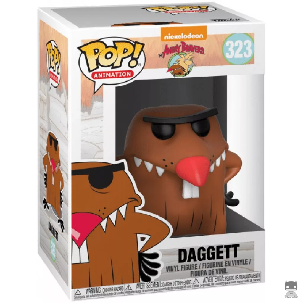 Daggett Beaver Funko Pop! figure in its box