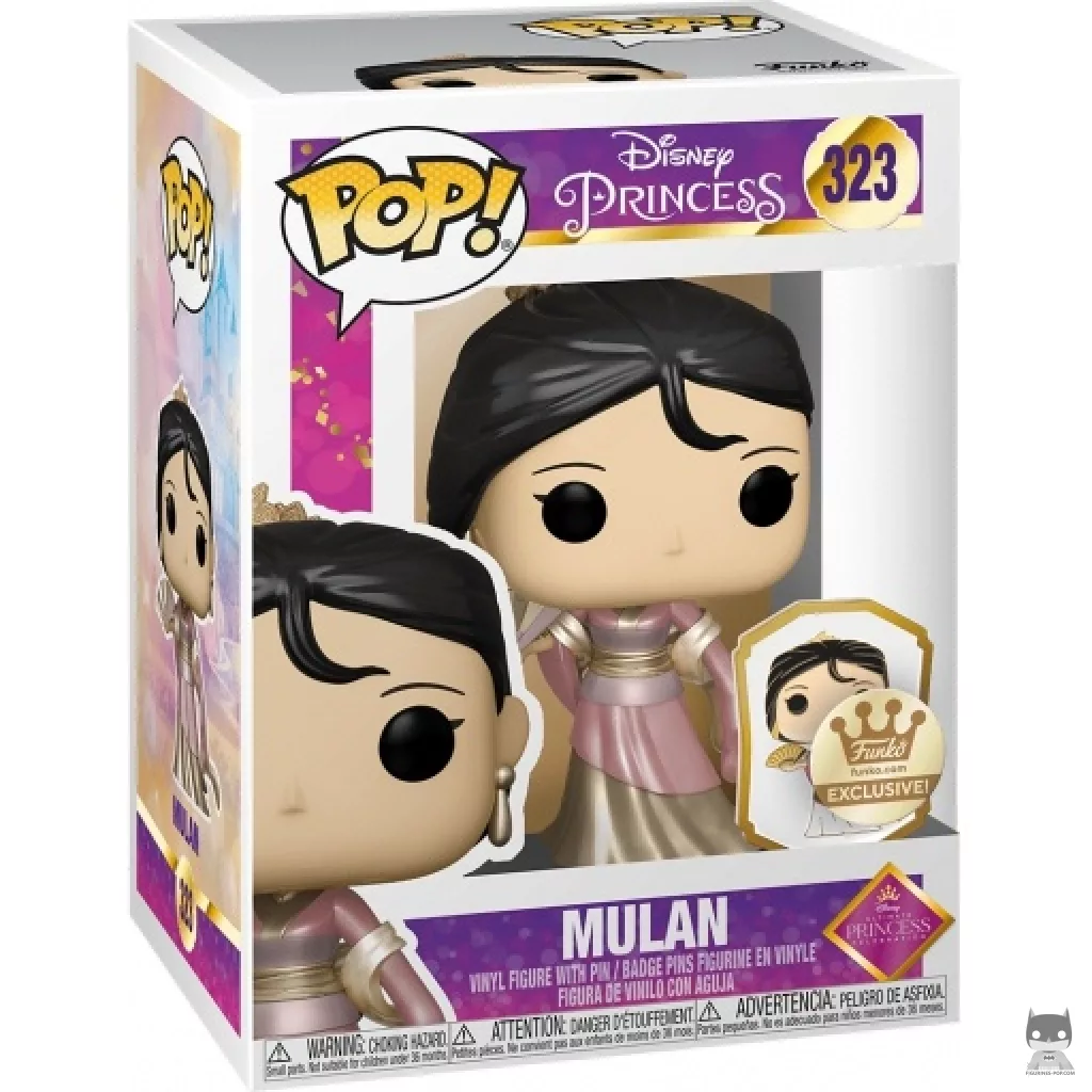 Mulan Funko Pop! figure in its box