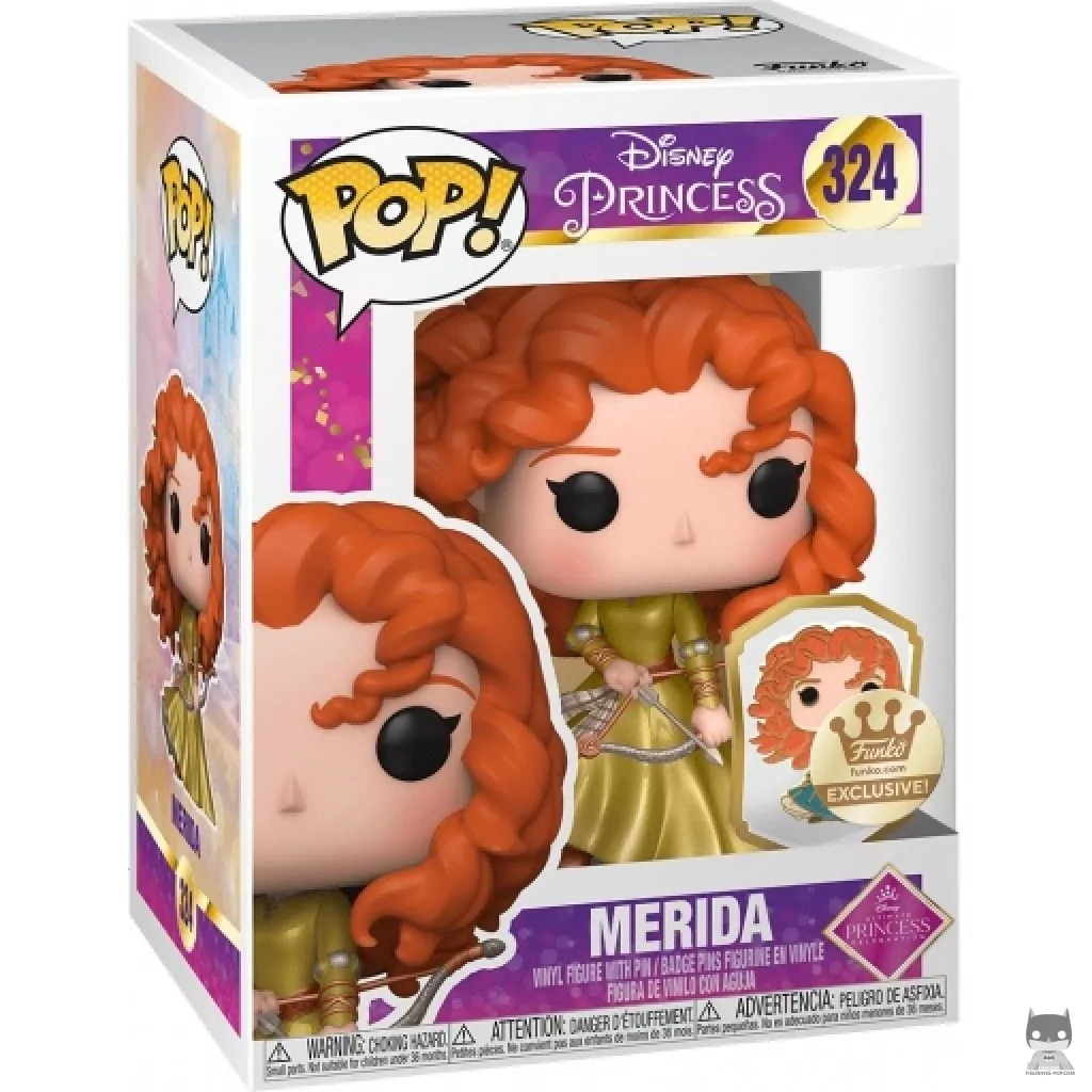 Merida Funko Pop! figure in its box