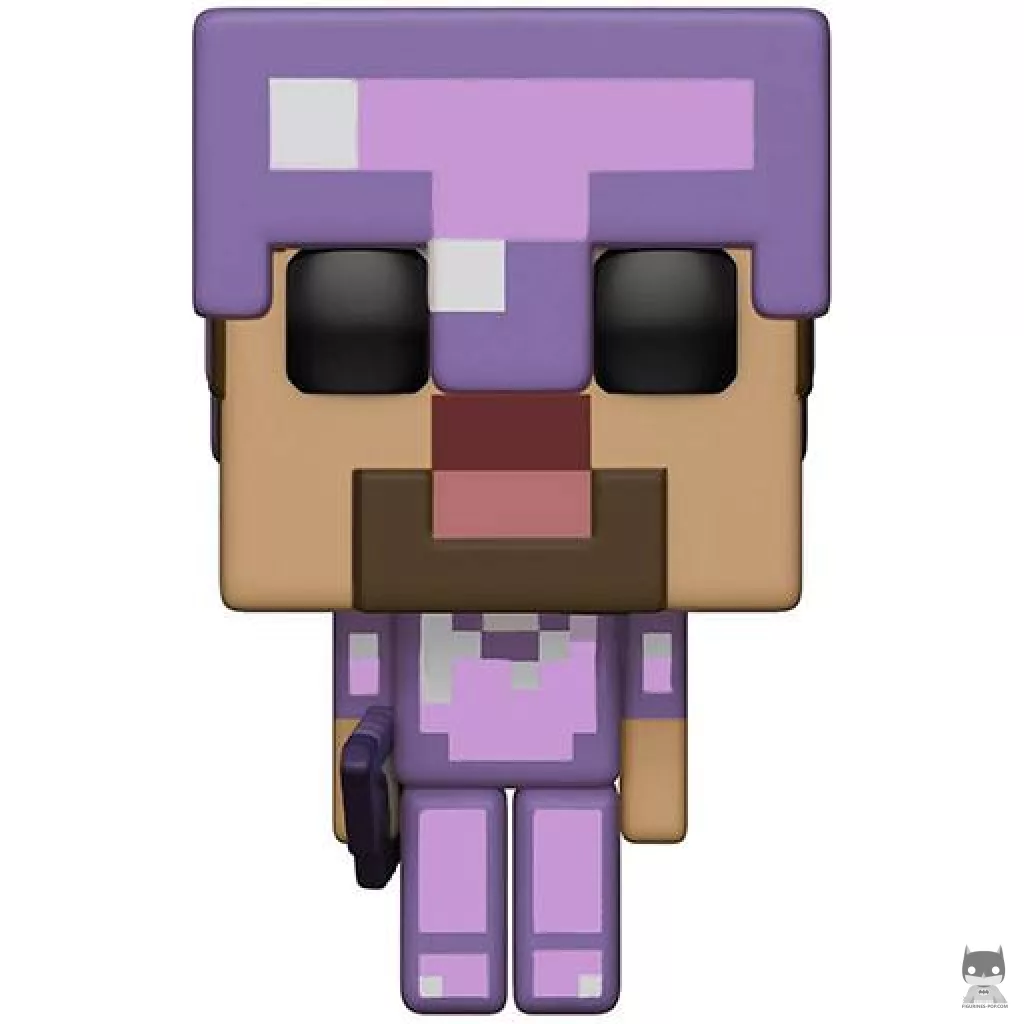 Steve in Enchanted Armor Funko Pop! figure (Minecraft)