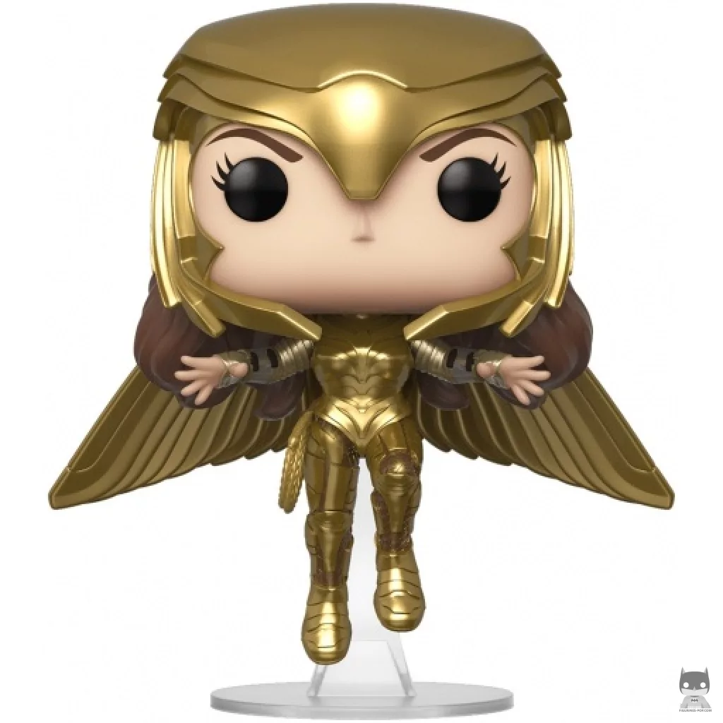 Wonder Woman Golden Armor Flying (Metallic) Funko Pop! figure (Wonder Woman WW84)