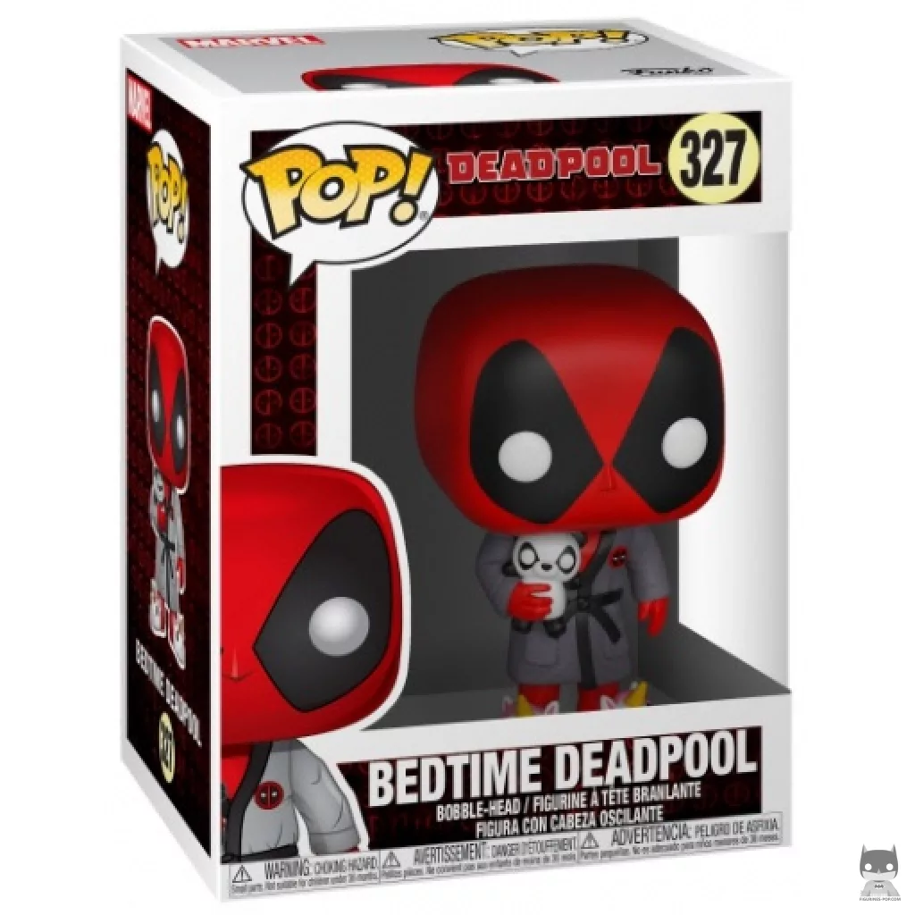 Bedtime Deadpool Funko Pop! figure in its box