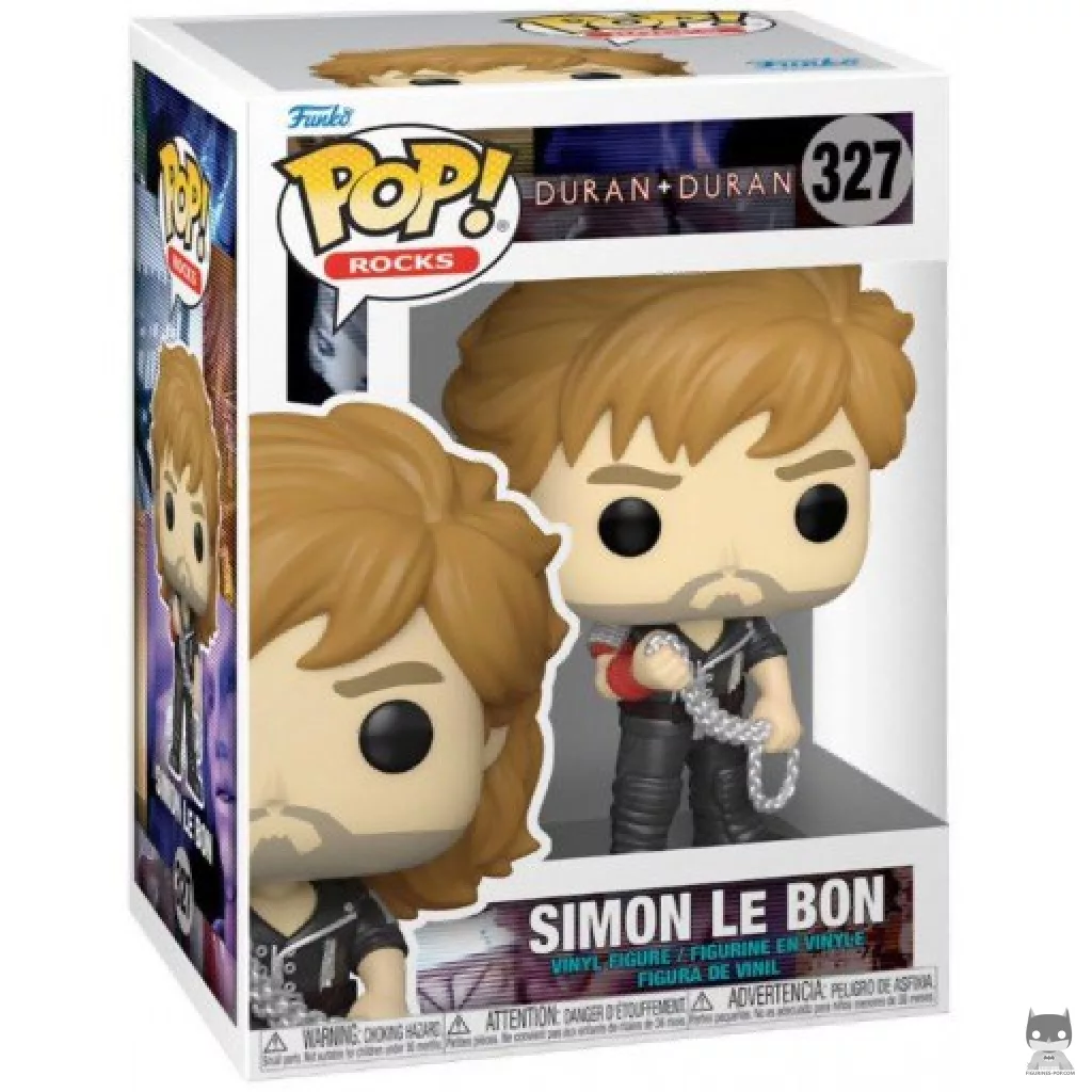 Simon Le Bon (The Wild Boys) Funko Pop! figure in its box
