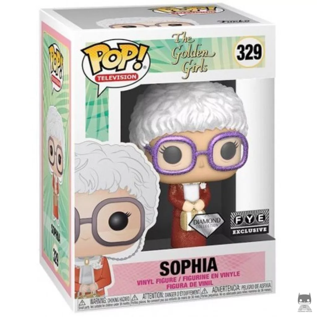Sophia (Diamond Glitter) Funko Pop! figure in its box