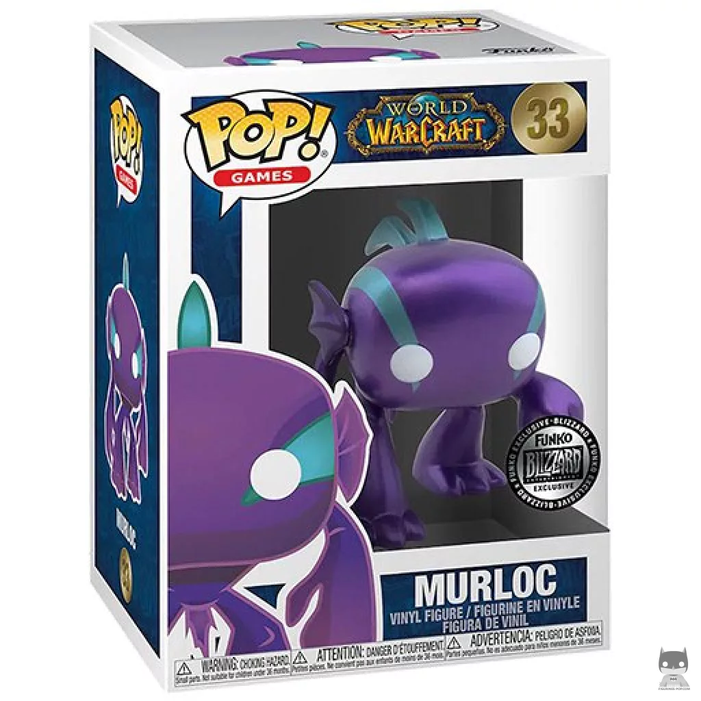 Murloc (Metallic) Funko Pop! figure in its box